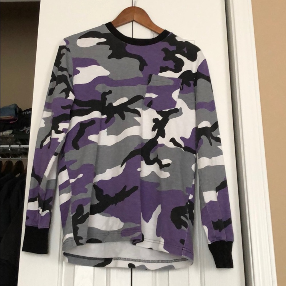 Supreme camo long sleeve